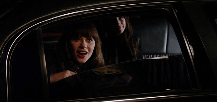 Zooey Deschanel GIF. Gifs Filmsterren Zooey deschanel Lachend 
