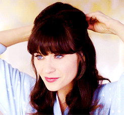 Zooey Deschanel GIF. Gifs Filmsterren Zooey deschanel Aanbiddelijk New girl 
