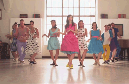 Zooey Deschanel GIF. Gifs Filmsterren Zooey deschanel Citaat Waar Problemen J Mooi Aanbiddelijk Schattige New girl 