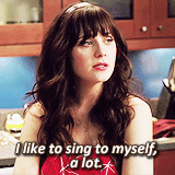 Zooey Deschanel GIF. Gifs Filmsterren Zooey deschanel New girl 