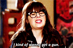 Zooey Deschanel GIF. Gifs Filmsterren Zooey deschanel Reacties Idk Onzeker 