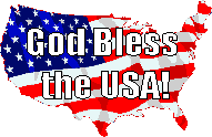 Amerika Glitter plaatjes Amerika God Bless The Usa