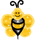 Bijen Glitter plaatjes 