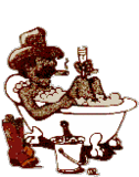 Cowboy Glitter plaatjes 