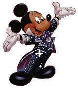 Disney Glitter plaatjes Mickey Mouse