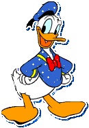 Donald duck Glitter plaatjes 