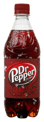 Glitter plaatjes Dr pepper Flesje Dr Pepper