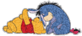 Eeyore Glitter plaatjes 