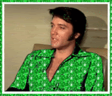 Elvis Glitter plaatjes 
