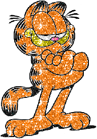 Garfield Glitter plaatjes 