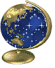 Globes Glitter plaatjes 