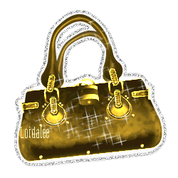 Glitter plaatjes Handtas 