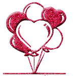 Hartjes Glitter plaatjes 