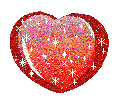 Hartjes Glitter plaatjes 