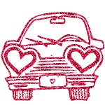 Hartjes Glitter plaatjes 