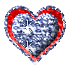 Hartjes Glitter plaatjes 