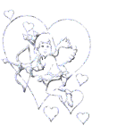 Hartjes Glitter plaatjes 