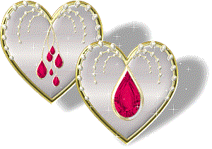 Hartjes Glitter plaatjes 