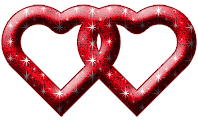 Hartjes Glitter plaatjes 
