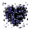 Hartjes Glitter plaatjes 