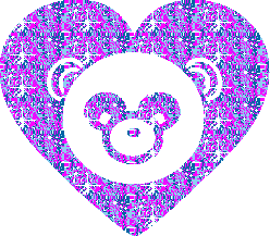 Hartjes Glitter plaatjes 