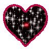 Hartjes Glitter plaatjes 
