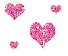 Hartjes Glitter plaatjes 
