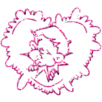 Hartjes Glitter plaatjes 