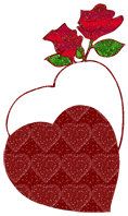 Hartjes Glitter plaatjes 