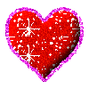 Hartjes Glitter plaatjes 