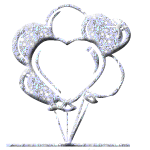 Hartjes Glitter plaatjes 