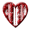 Hartjes Glitter plaatjes 
