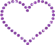 Hartjes Glitter plaatjes 