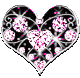 Hartjes Glitter plaatjes 