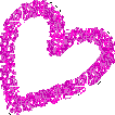Hartjes Glitter plaatjes 