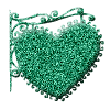 Hartjes Glitter plaatjes 