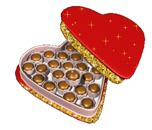 Hartjes Glitter plaatjes 