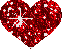 Hartjes Glitter plaatjes 