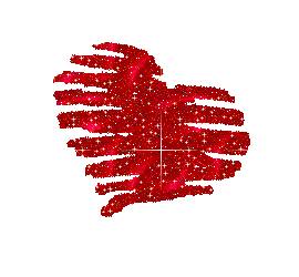 Hartjes Glitter plaatjes 