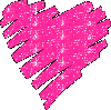 Hartjes Glitter plaatjes 