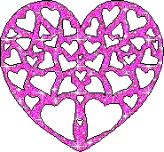 Hartjes Glitter plaatjes 