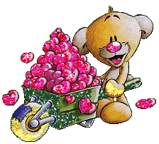 Hartjes Glitter plaatjes 