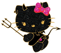 Hello kitty Glitter plaatjes 
