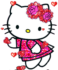 Hello kitty Glitter plaatjes Hello Kitty