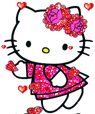 Hello kitty Glitter plaatjes Hello Kitty