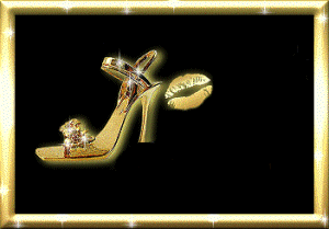 Glitter plaatjes Hoge hakken 
