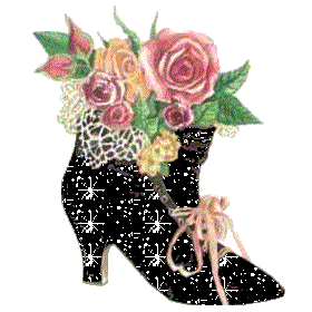 Glitter plaatjes Hoge hakken 