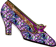 Glitter plaatjes Hoge hakken 