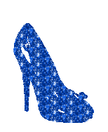 Glitter plaatjes Hoge hakken 