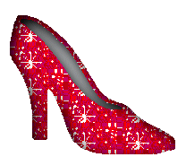 Glitter plaatjes Hoge hakken 